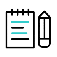 Content Writing Animated Icon